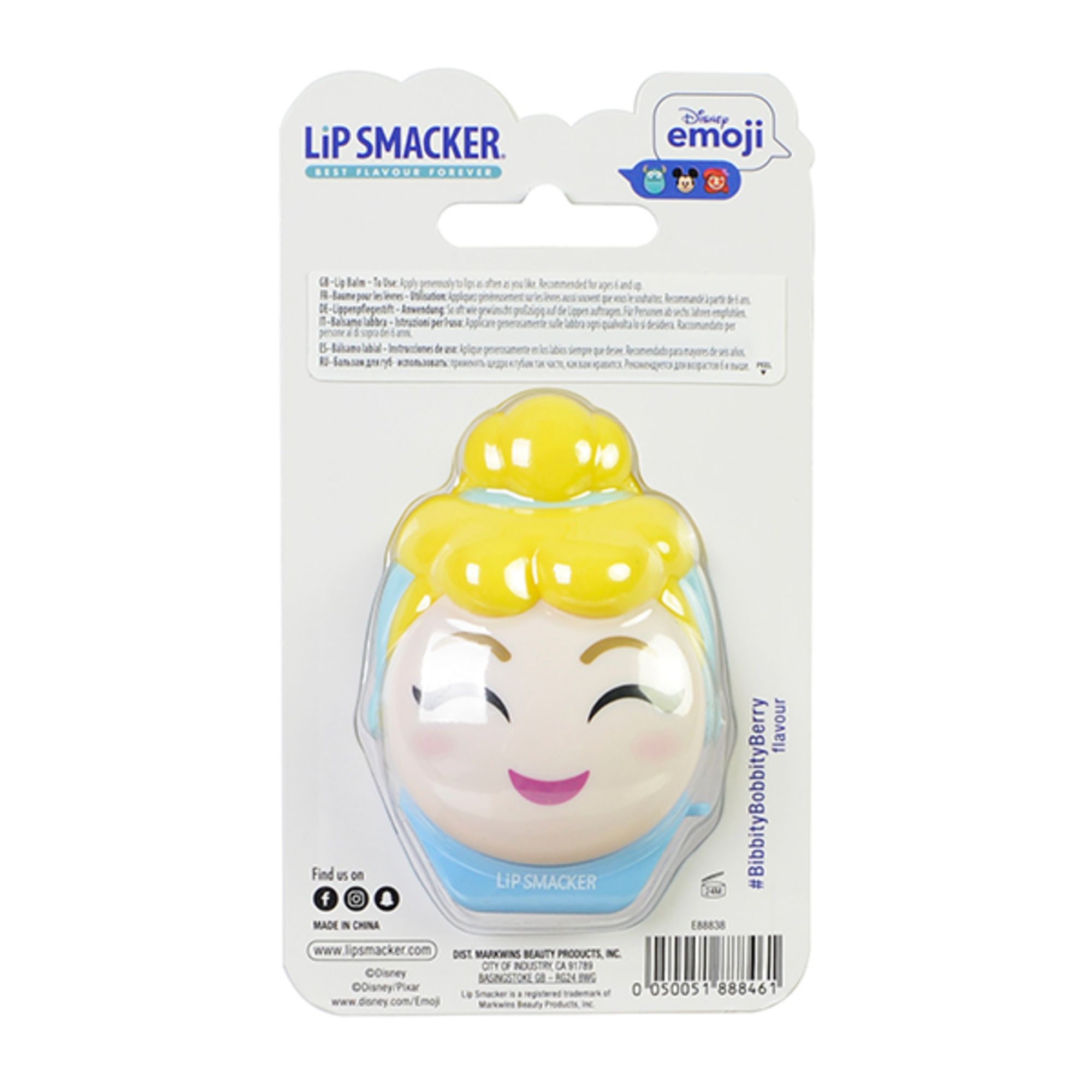 Balsam de buze Disney Emoji Cinderella