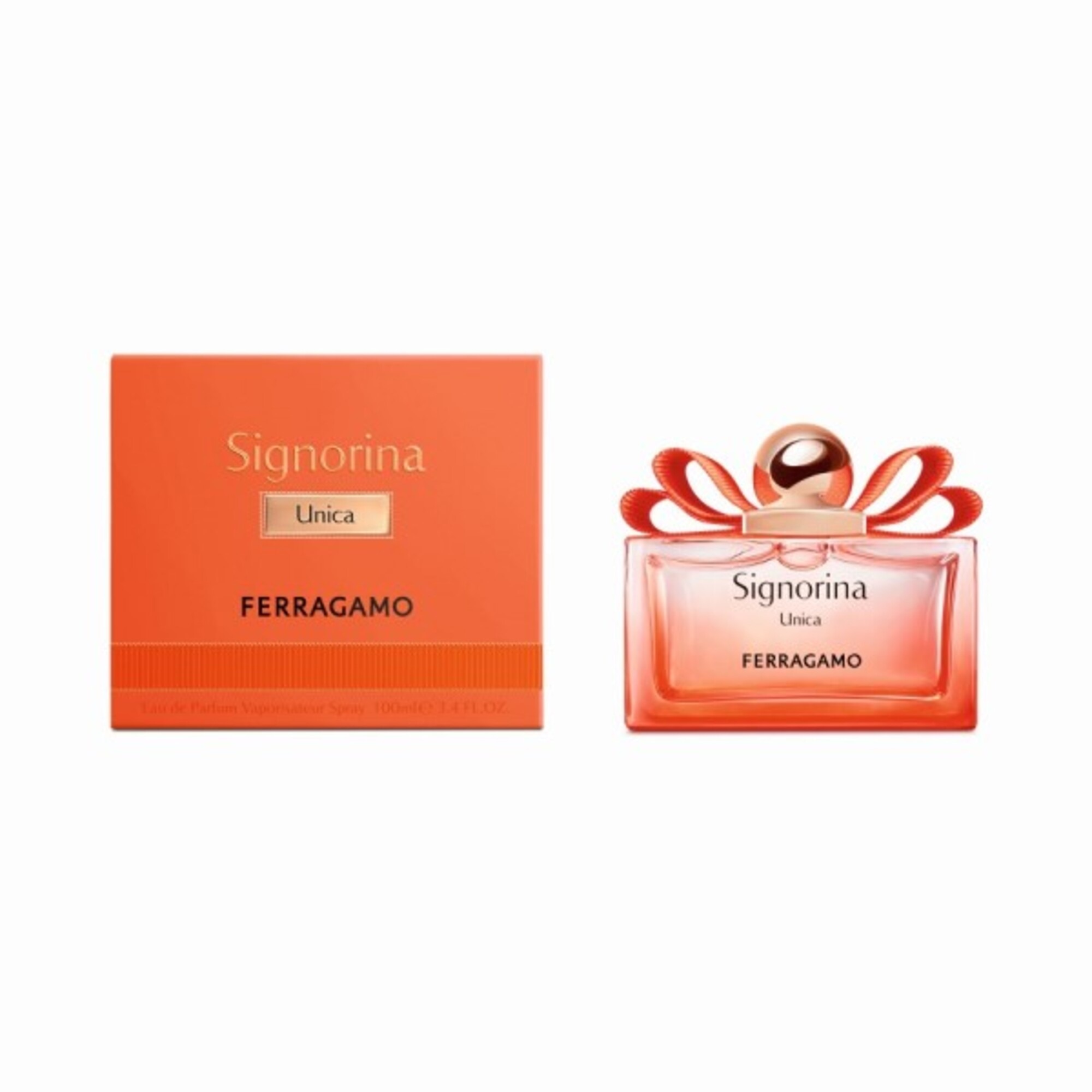 100 ML Ferragamo SIGNORINA Signorina Unica Apa de Parfum  1 of 5 