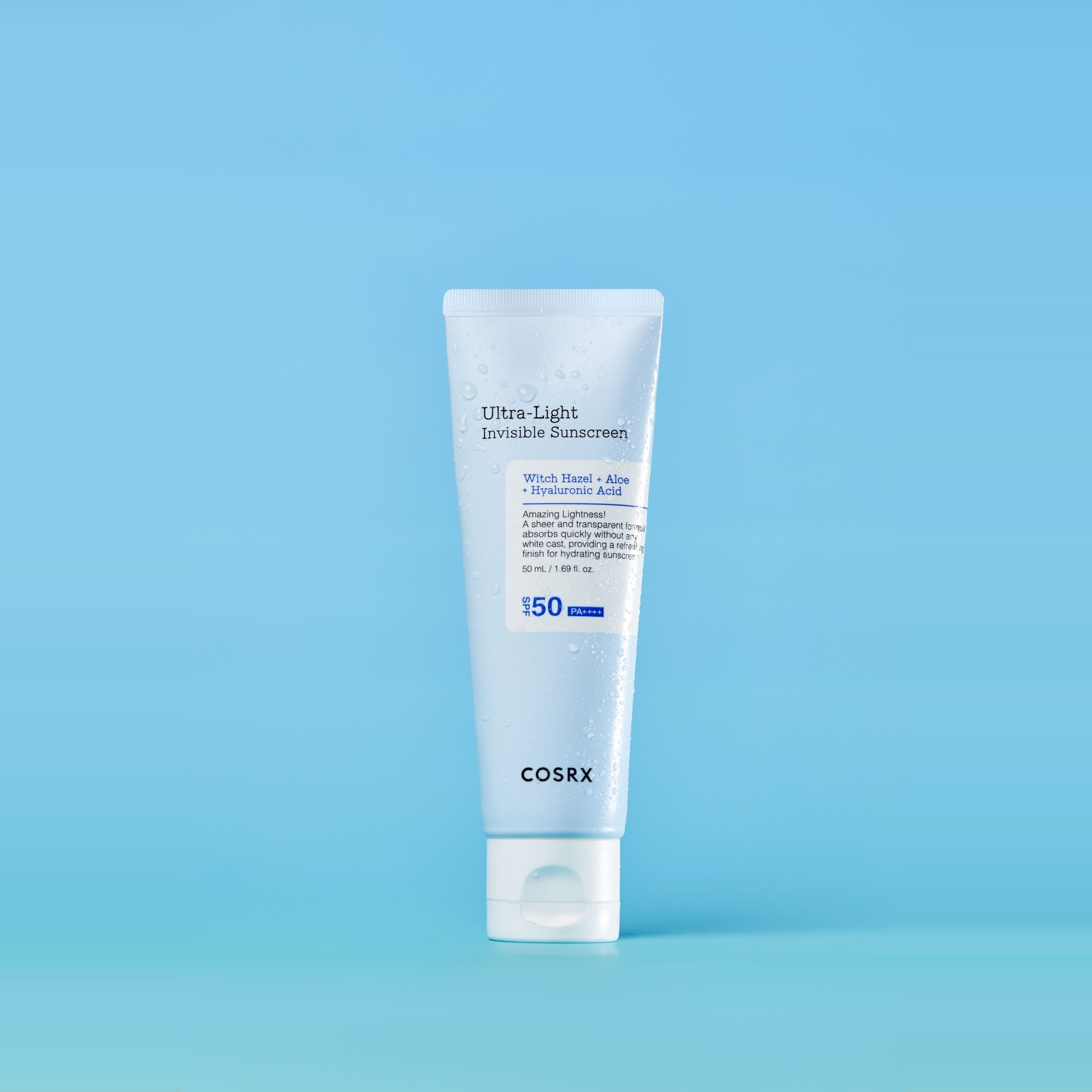 50 ML COSRX SKIN-CARE Crema pentru protectie solara cu SPF 50 PA++++ Ultra-Light Invisible Sunscreen  2 of 3 Crema pentru protectie solara cu SPF 50 PA++++ Ultra-Light Invisible Sunscreen