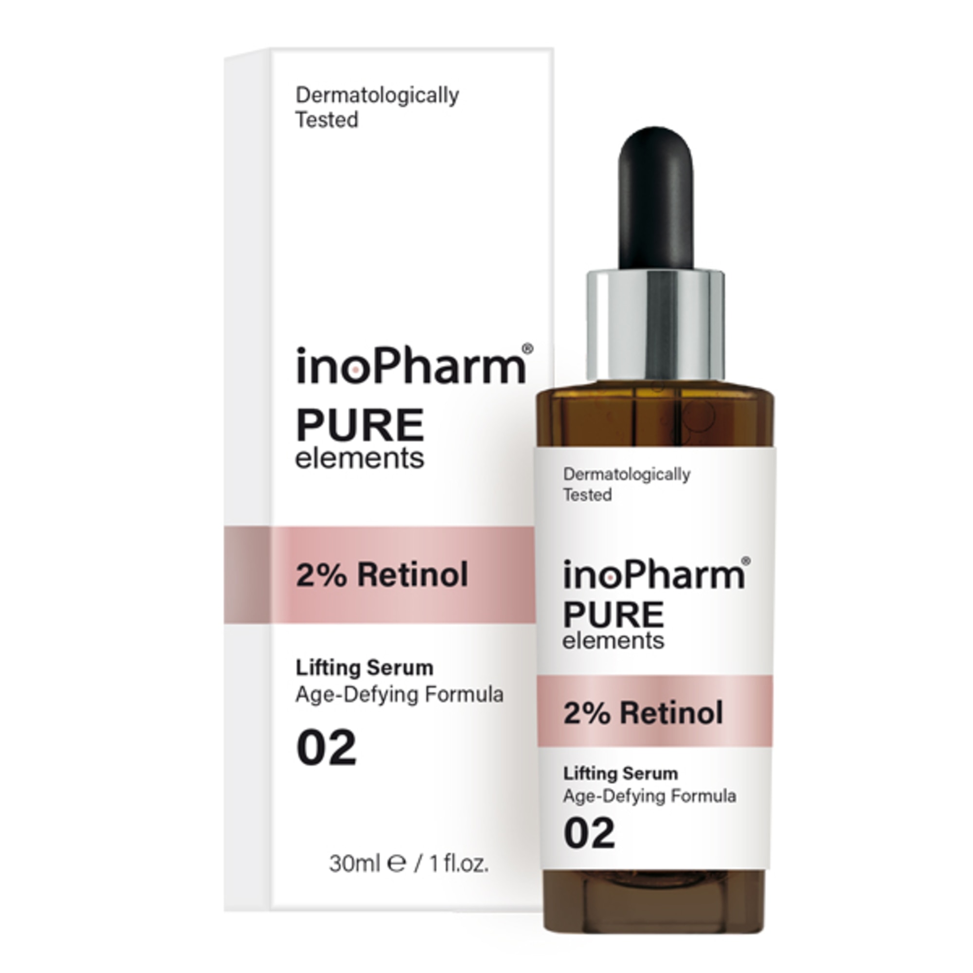 30 ML InoPharm Pure Elements PURE ELEMENTS Serum pentru fata cu Retinol 