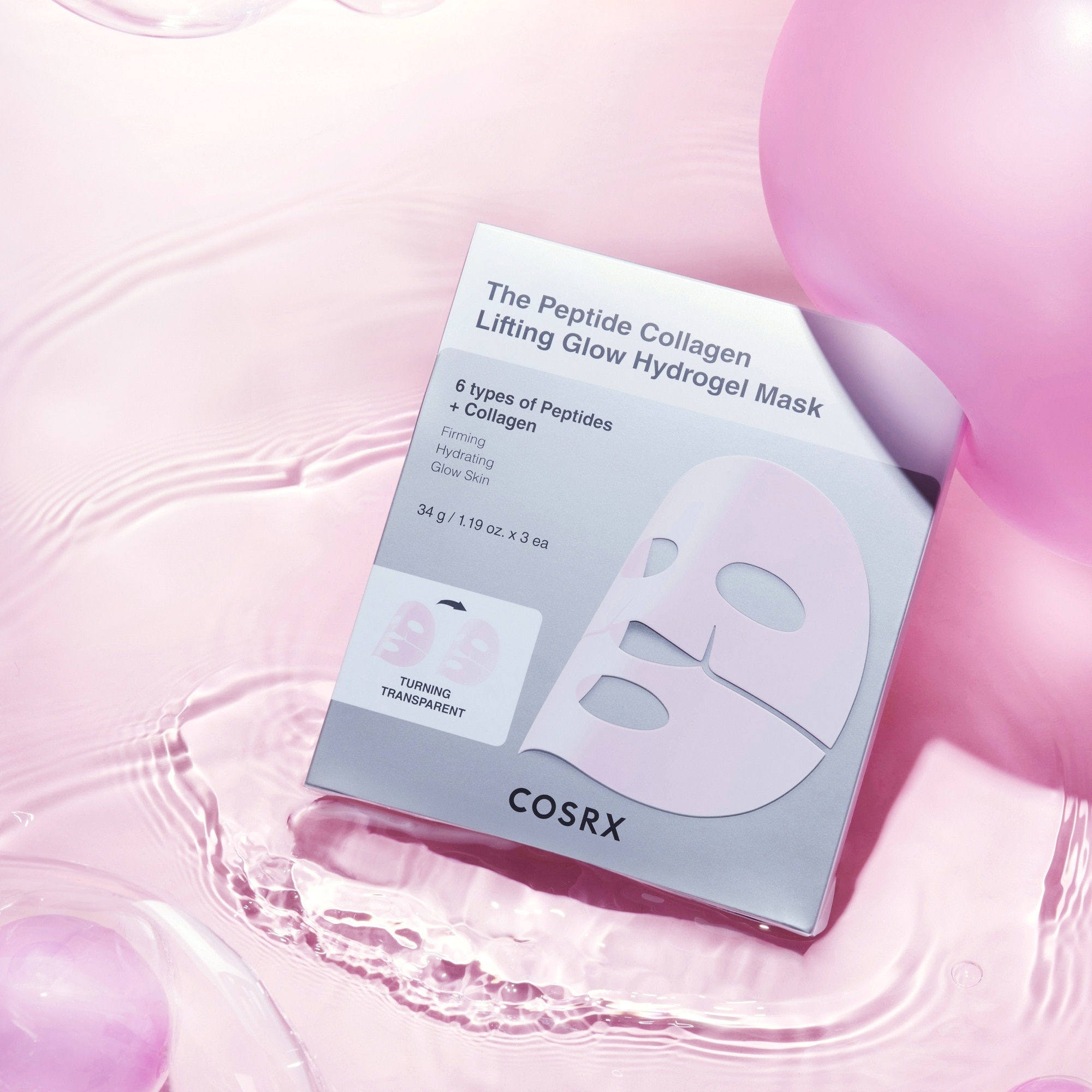 3 BUCATI COSRX SKIN-CARE Masca de fata tip servetel The Peptide Collagen LiftingHydrogel  3 of 5 Masca de fata tip servetel The Peptide Collagen LiftingHydrogel