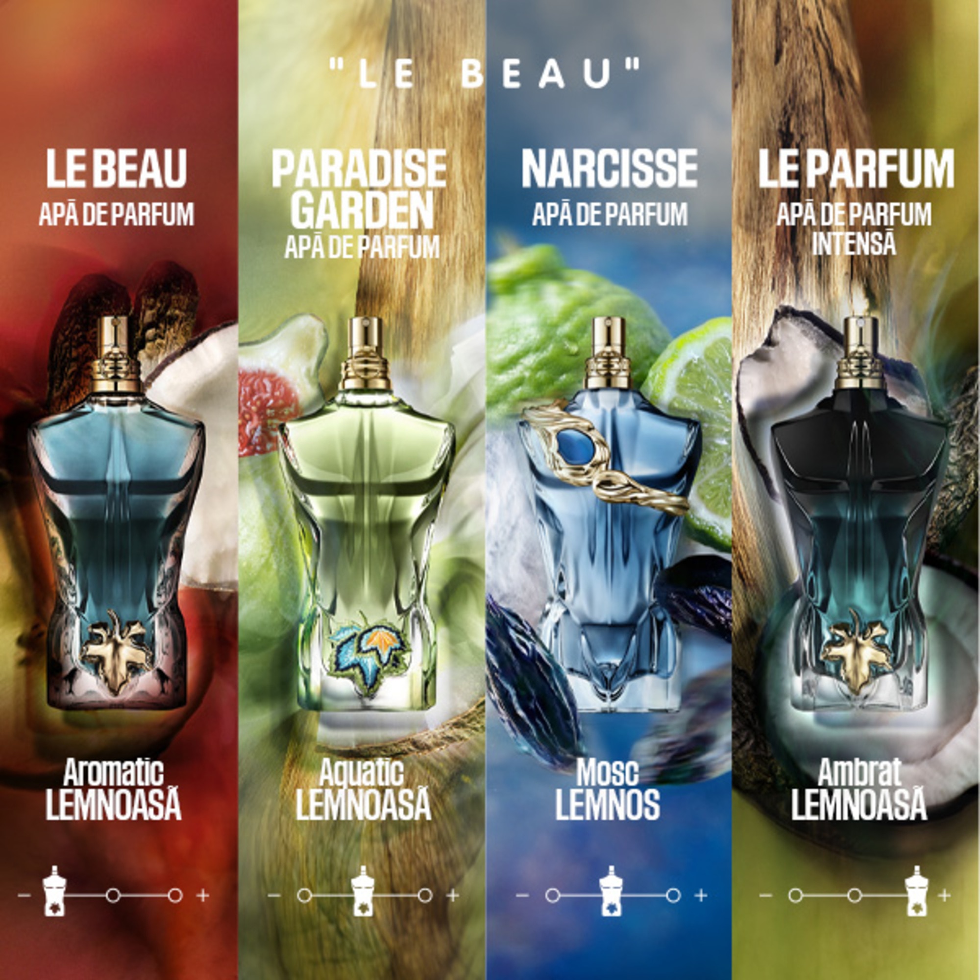 75 ML Jean Paul Gaultier LE BEAU Le Beau Narcisse Eau de Parfum  5 of 6 Le Beau Narcisse Eau de Parfum