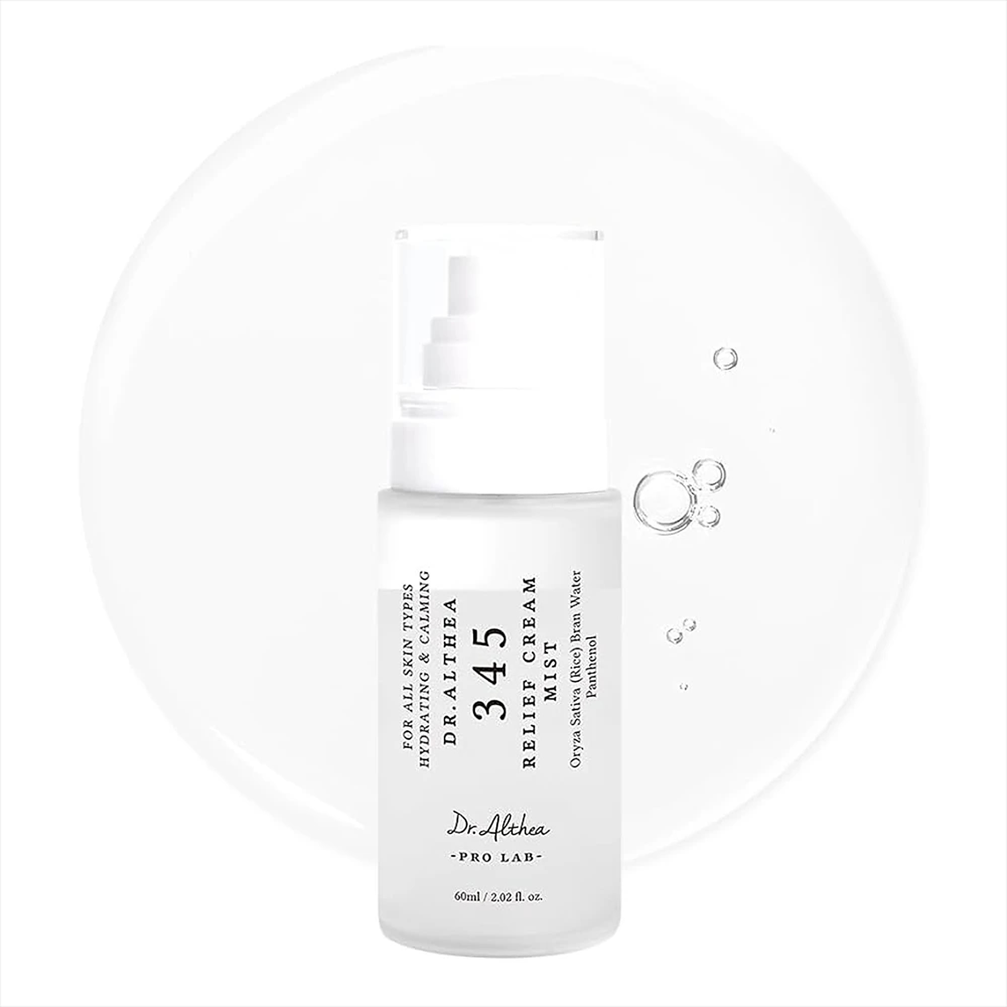 60 ML DRALTHEA SKIN-CARE Mist cremos pentru fata 345 Relief Cream  3 of 4 Mist cremos pentru fata 345 Relief Cream