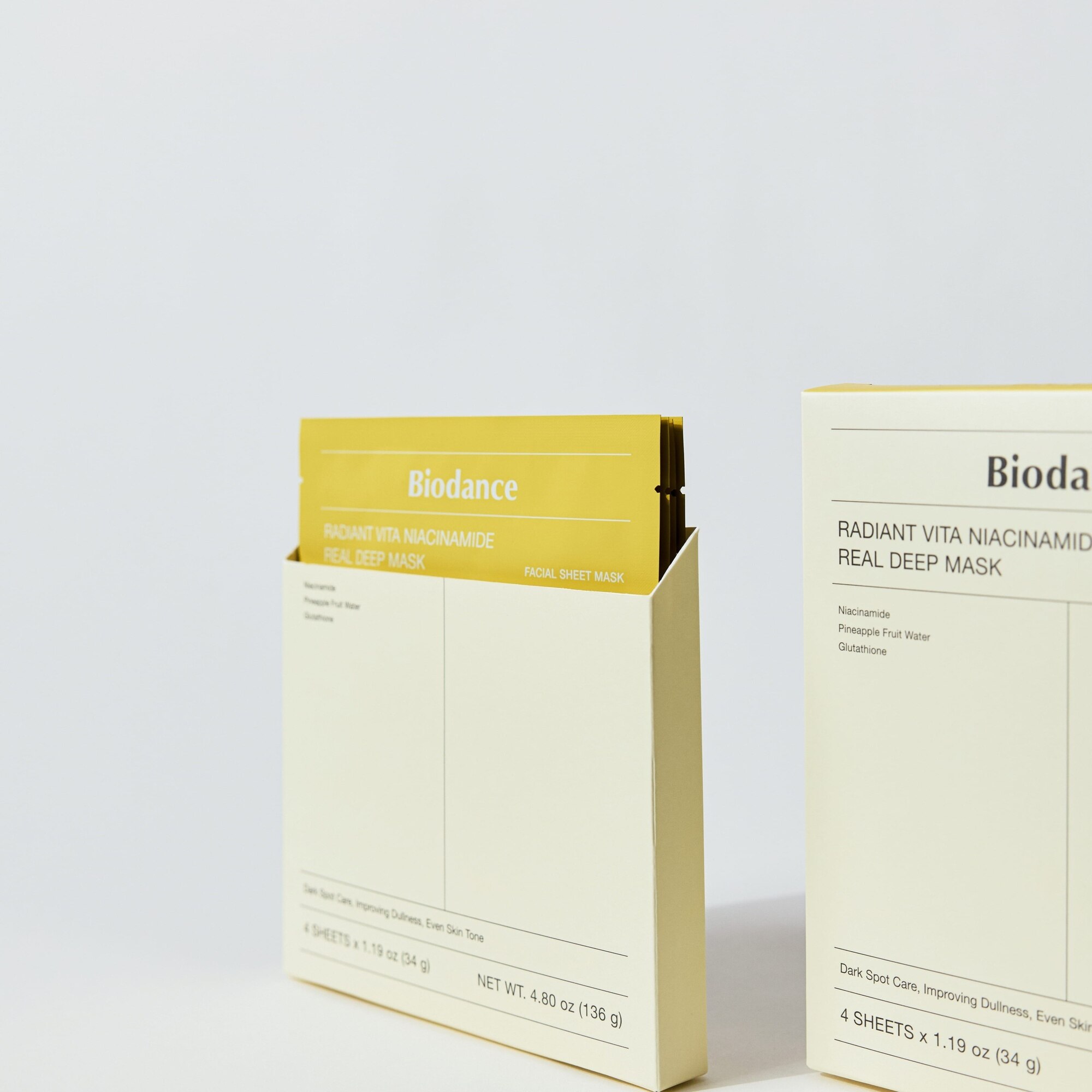 34 G BIODANCE Radiant Vita Masca de fata Radiant Vita Niacinamide 1 of 3