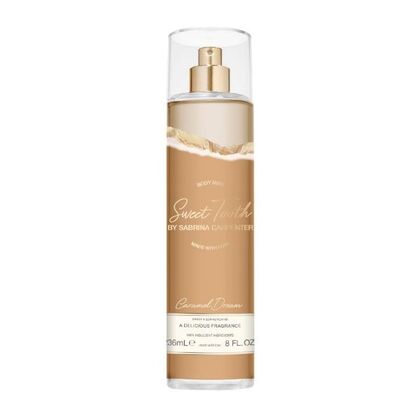 236 ML Sabrina Carpenter CARAMEL Sweet Tooth Caramel Dream Spray de corp 1 of 2