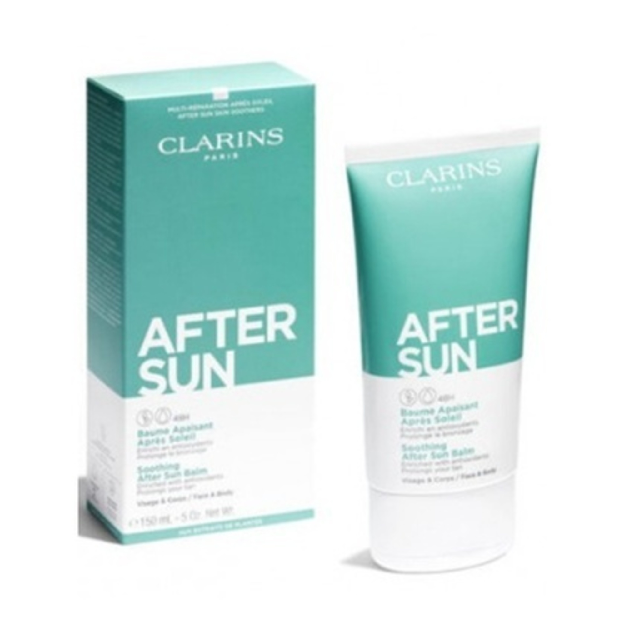 150 ML Clarins SUN CARE Balsam pentru fata dupa expunere la soare  1 of 2 