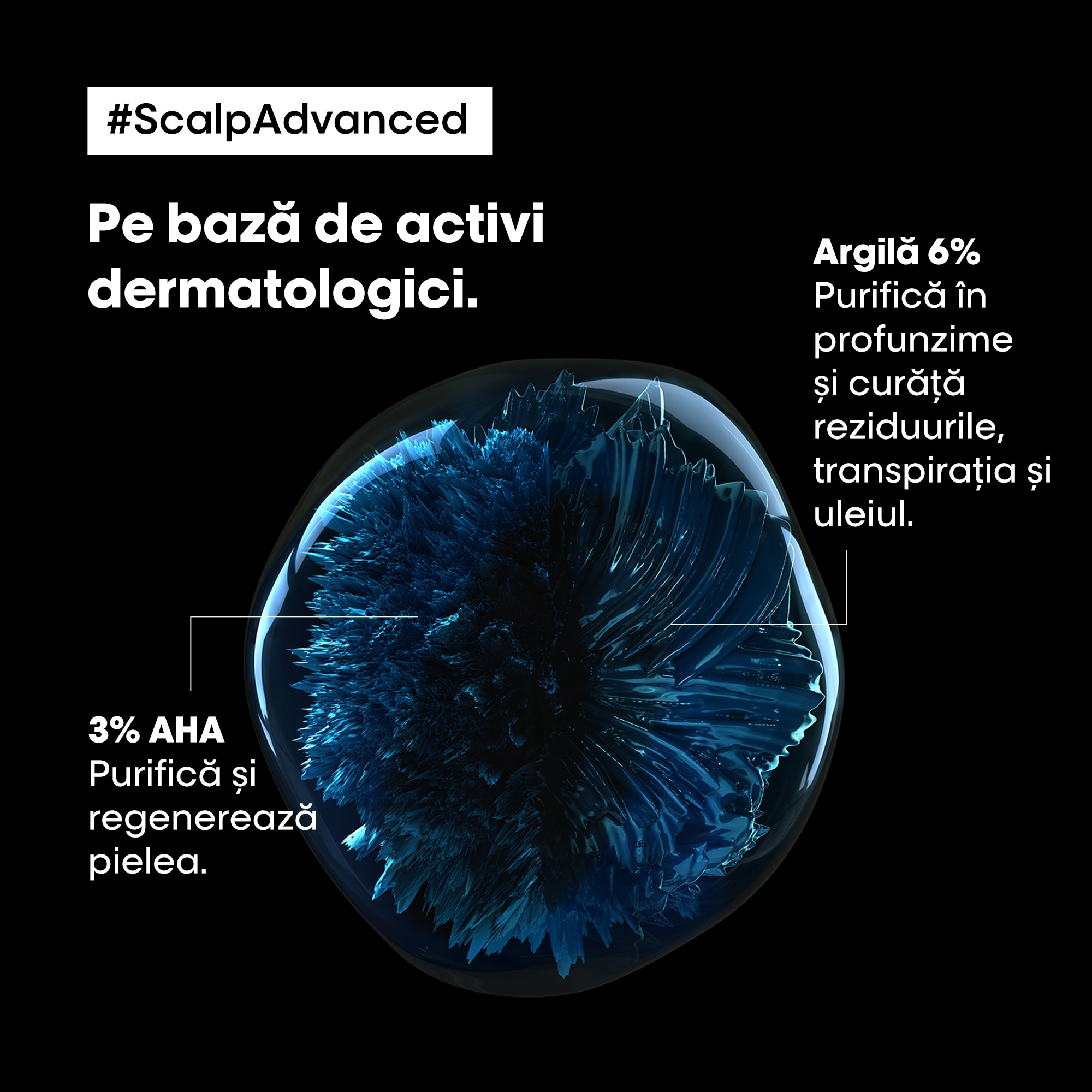 Sampon profesional pentru scalp gras