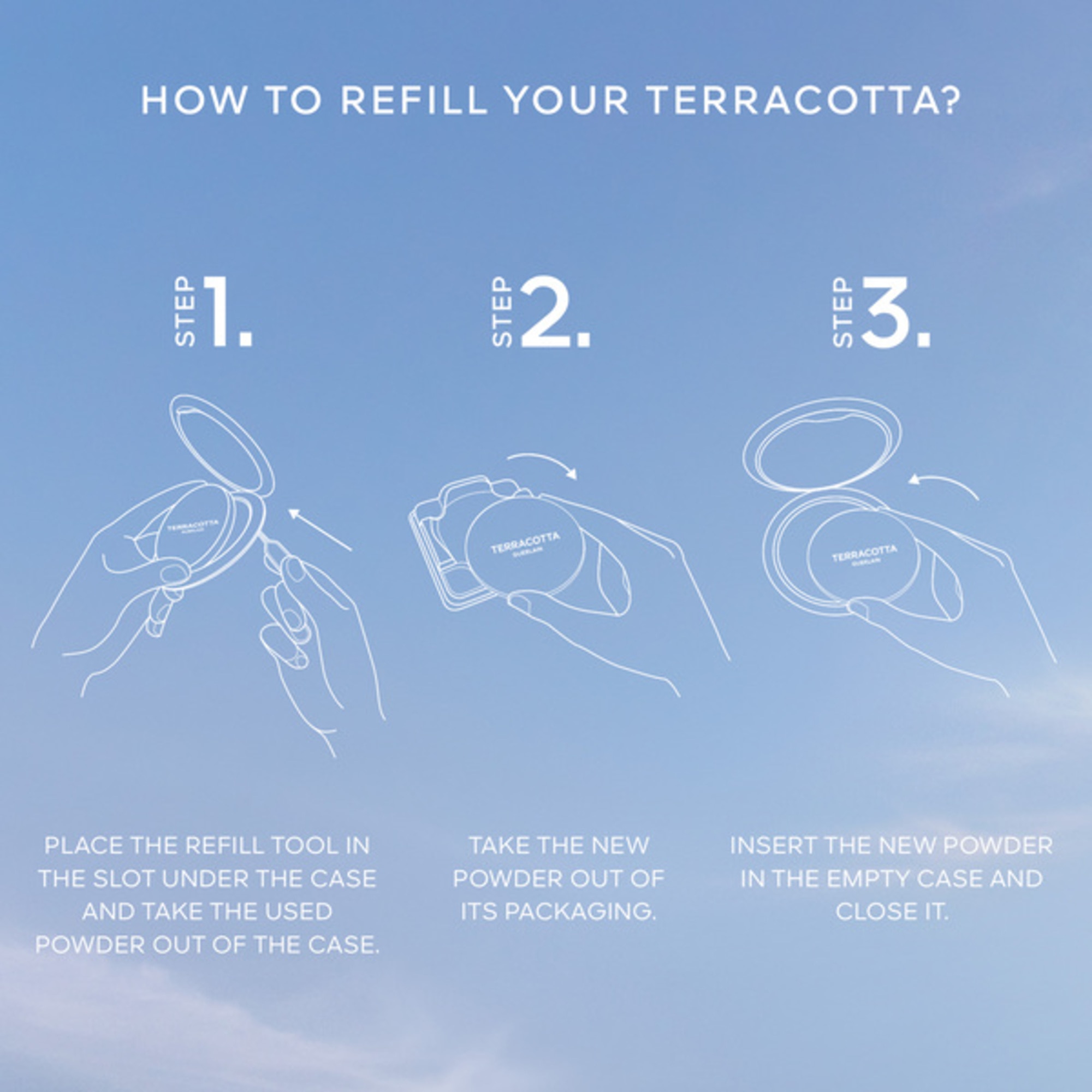 Pudra bronzanta iluminatoare rezerva