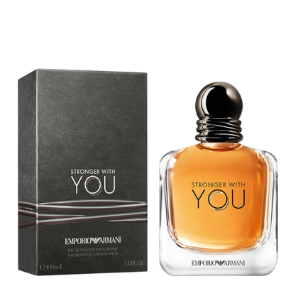 100 ML Armani EMPORIO HE Emporio Armani Stronger With You, Apa de Toaleta  1 of 2 