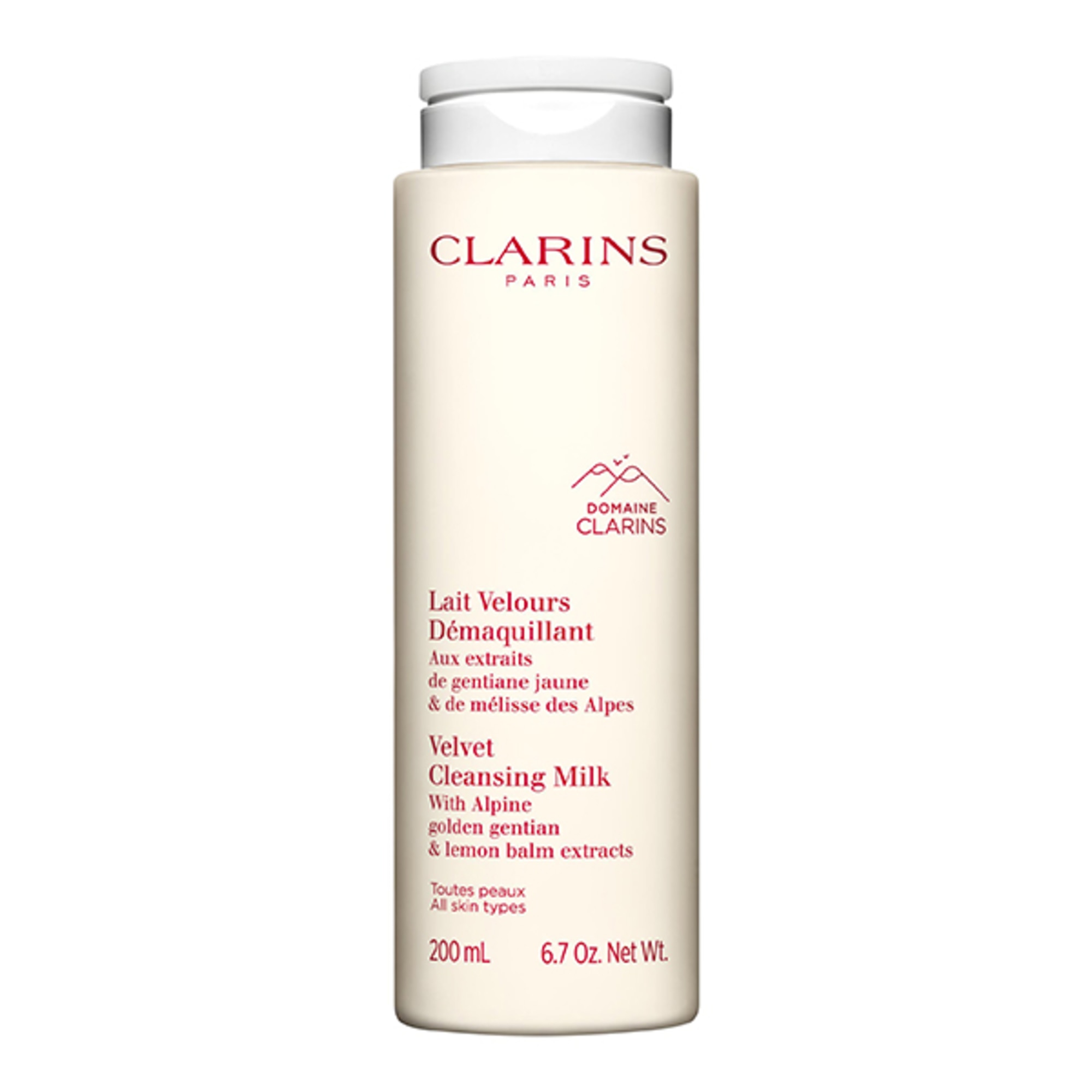 200 ML Clarins CLEANSING CARE Lapte demachiant Velvet Cleansing Milk 1 of 2