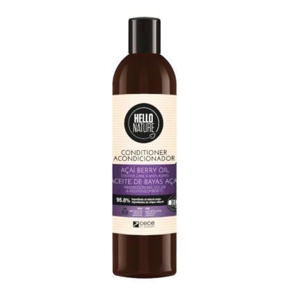 300 ML Hello Nature HAIR CARE Balsam de par Acai Berry Oil  1 of 1 