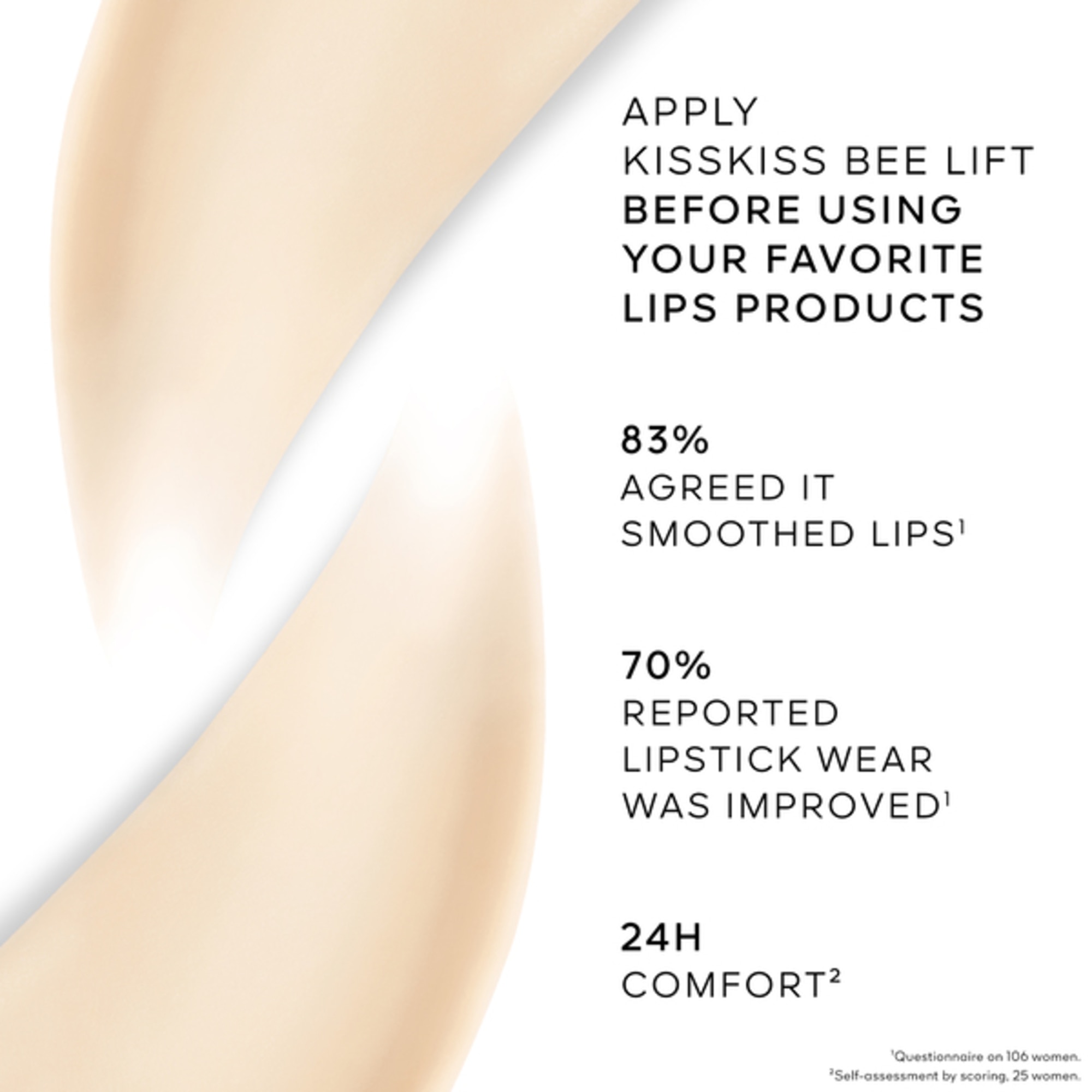 Baza pentru ingrijirea buzelor KissKiss Bee Lift