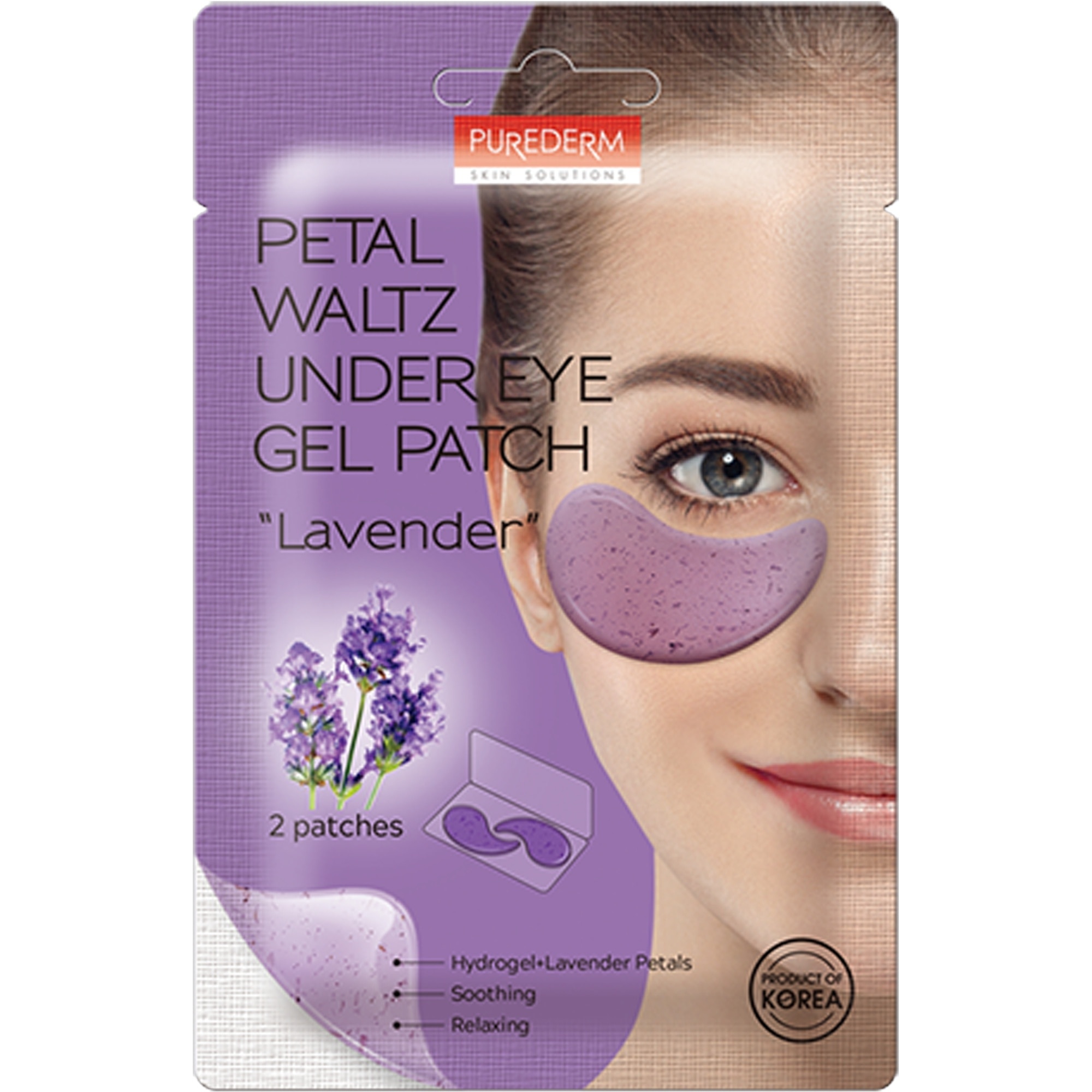 2 BUCATI PUREDERM Patch Plasturi pentru ochi-Petal Waltz Under Eye Gel 1 of 2
