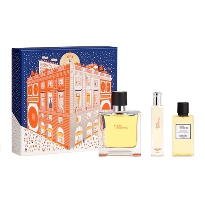 75+15+40 ML+G Hermès Terre D'Hermes Terre d'Hermes Pure Parfum  1 of 2 