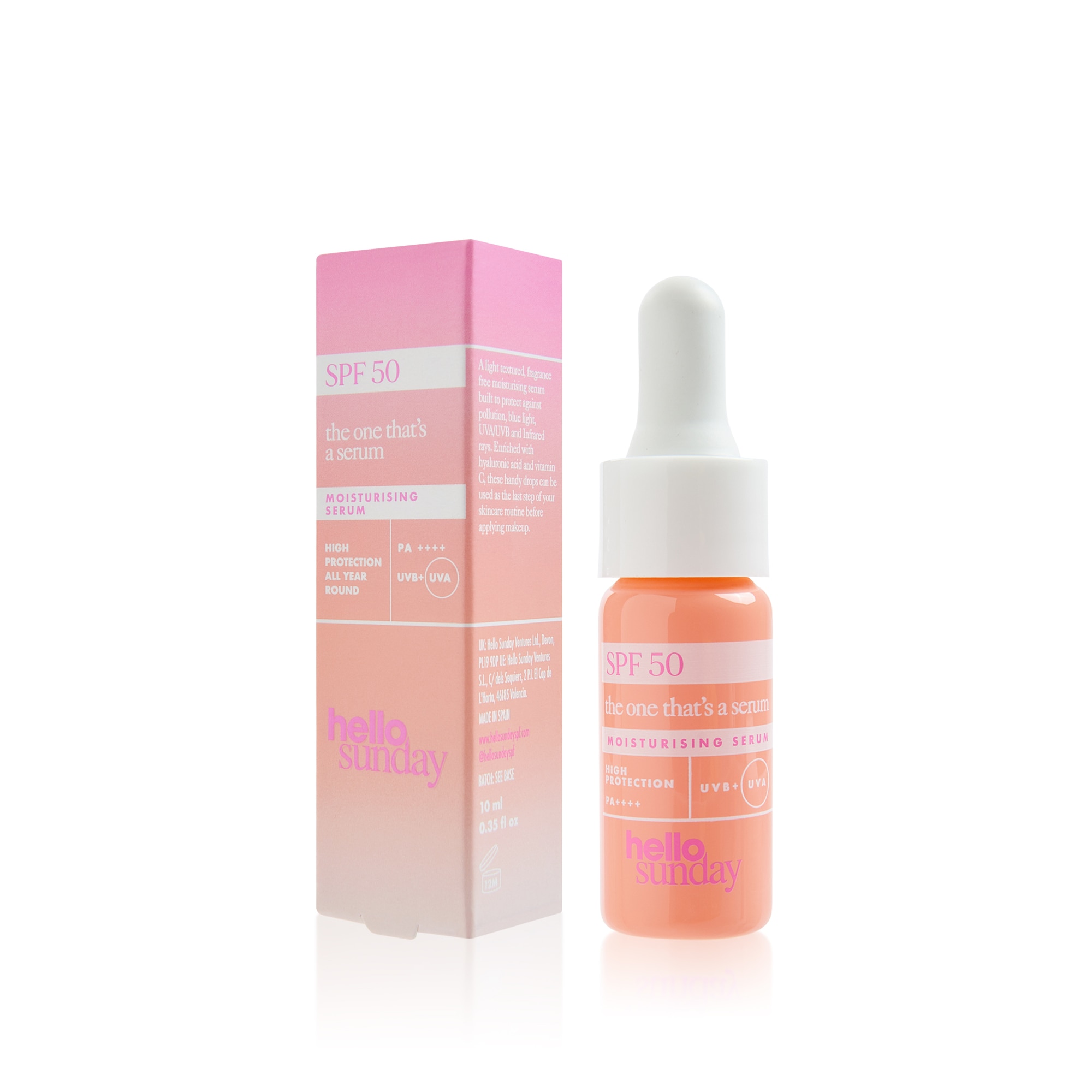 Mini Serum hidratant SPF 50