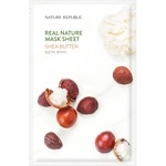 30 G NATUREREPUBLIK Real Nature Masca de fata tip servetel-Shea Butter  1 of 1 Masca de fata tip servetel-Shea Butter
