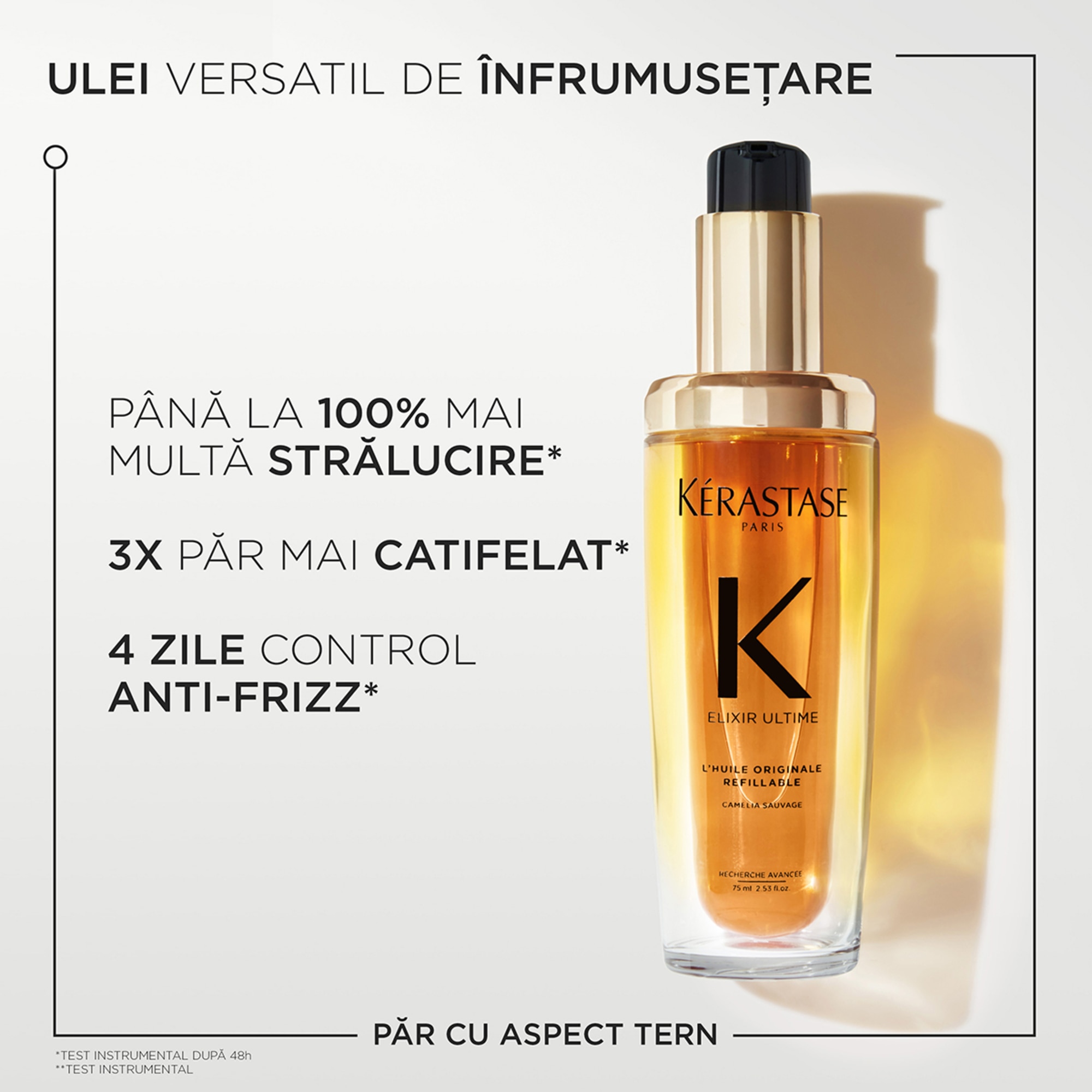 Ulei de par Elixir Ultime reincarcabil