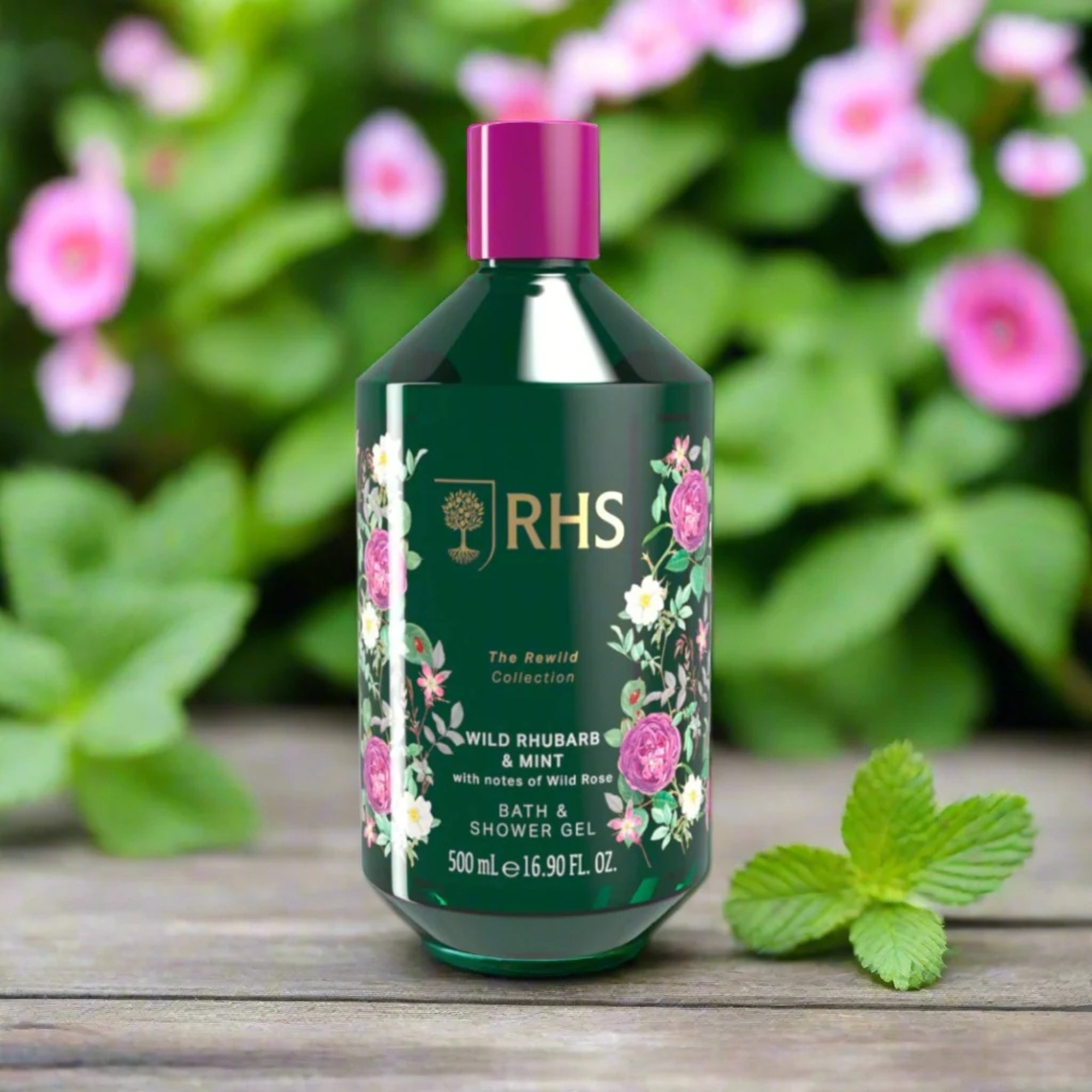 500 ML Somerset RHS Gel de dus The Rewild Collection  3 of 3 Gel de dus The Rewild Collection
