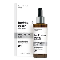 30 ML InoPharm Pure Elements PURE ELEMENTS Peeling facial cu Acid Glycolic  1 of 2 