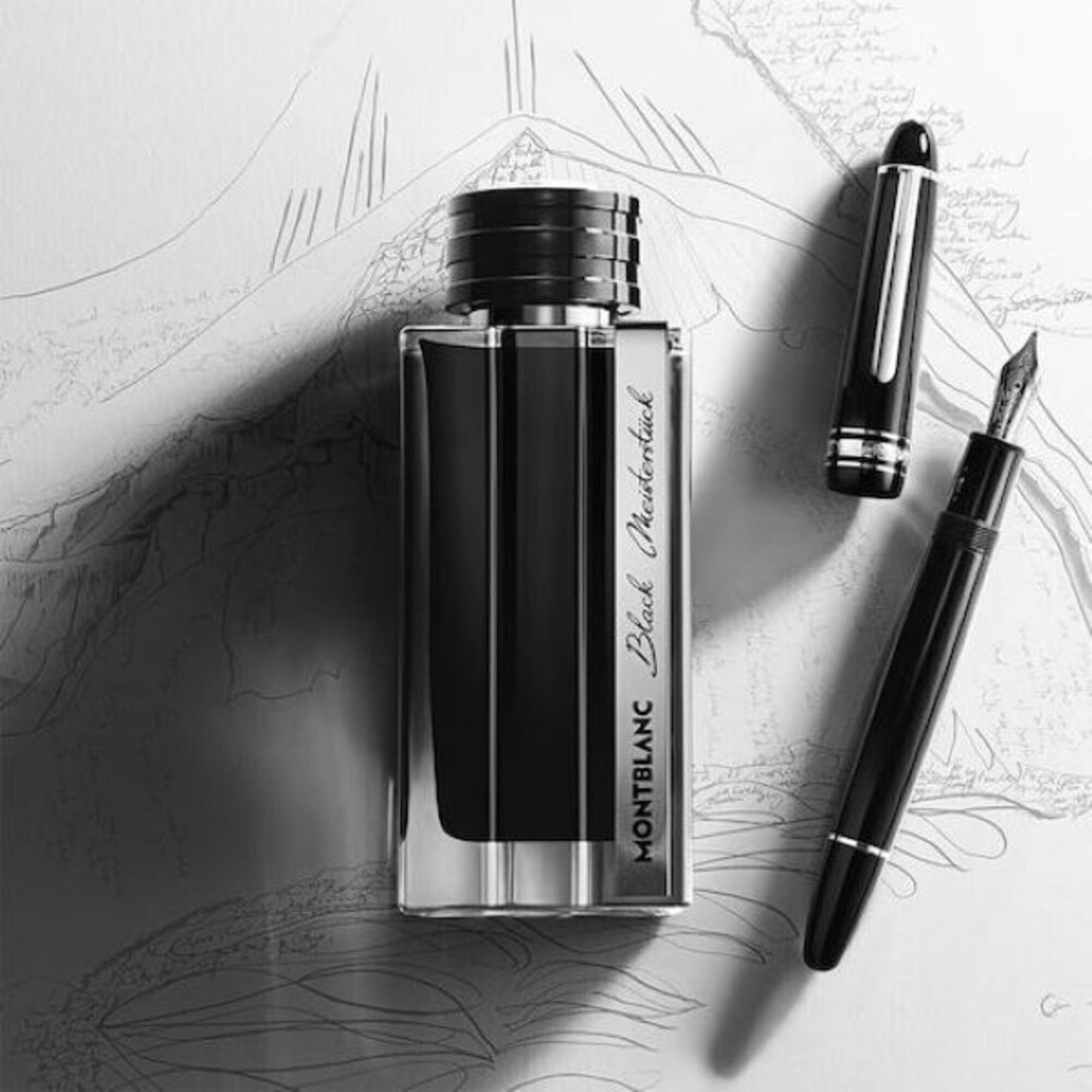 125 ML Montblanc COLLECTION Black Meisterstuck Apa de Parfum  1 of 7 