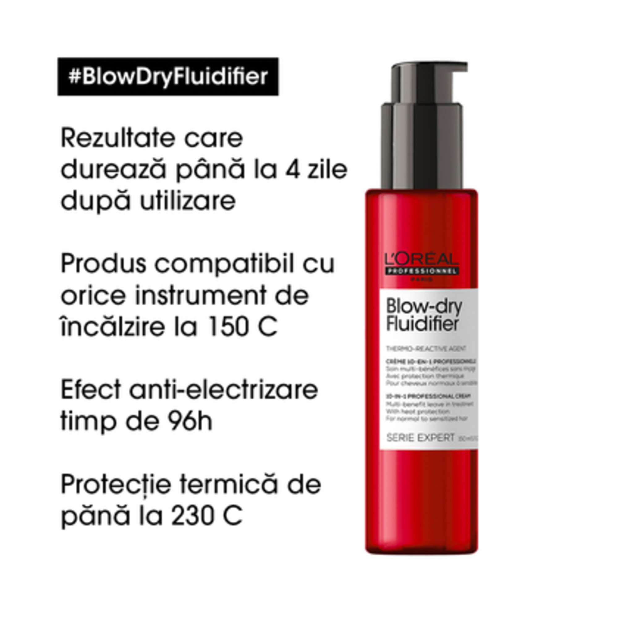 Crema modelatoare termo protectoare Blow Dry