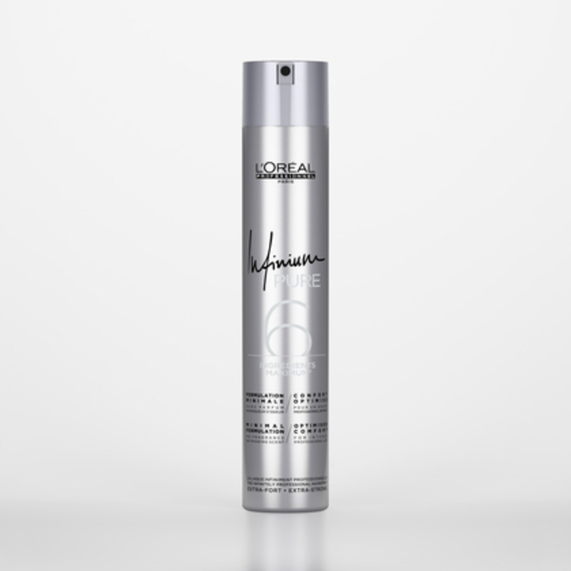 500 ML L'OREAL PROFESSIONNEL INFINIUM Fixativ cu mentinere extra puternica Pure Extra Strong  Fixativ cu mentinere extra puternica Pure Extra Strong