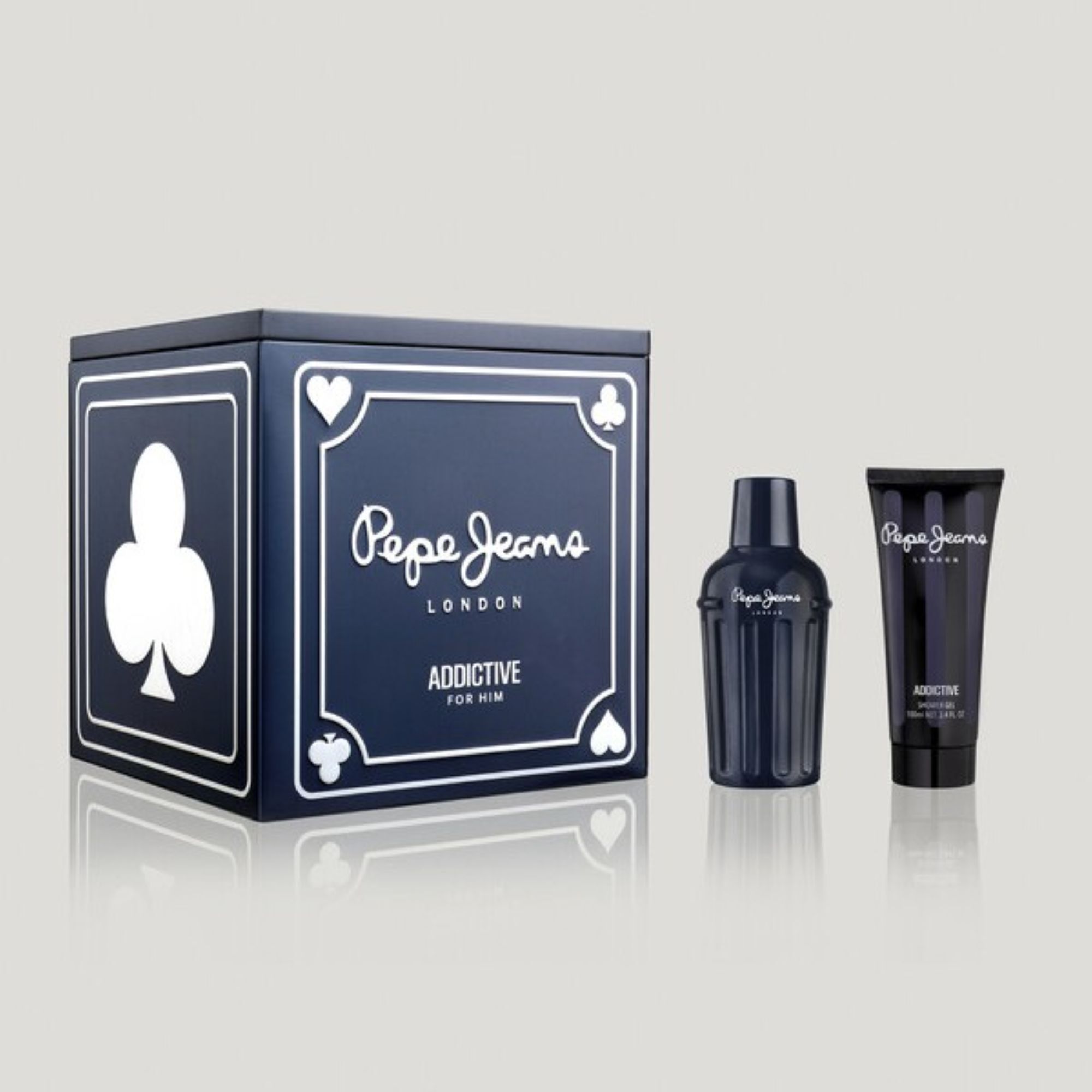 100+100 ML Pepe Jeans ADDICTIVE Set Addictive for Him Apa de Parfum  1 of 2 Set Addictive for Him Apa de Parfum