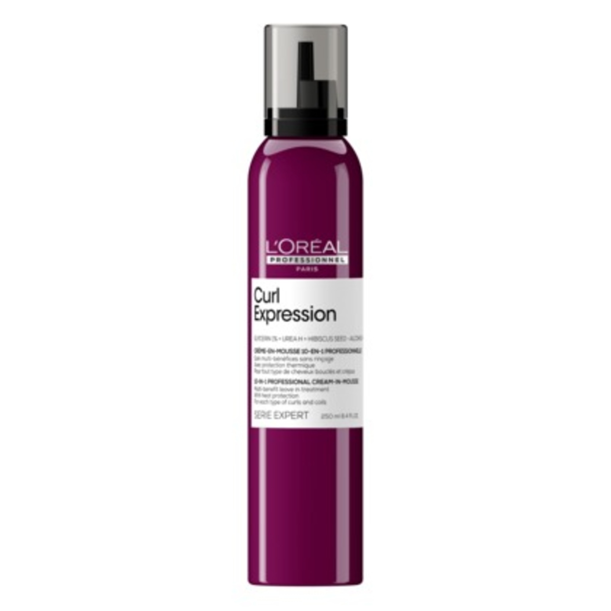 250 ML L'OREAL PROFESSIONNEL Curl Expression Spuma crema profesionala 10 in 1 leave in  Spuma crema profesionala 10 in 1 leave in