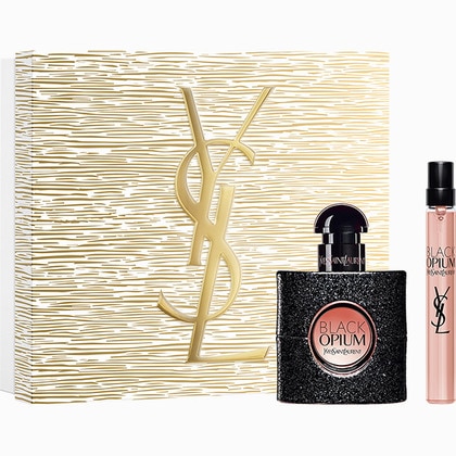 30+10 ML Yves Saint Laurent BLACK OPIUM Set Black Opium Apa de Parfum  1 of 3 