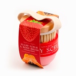 150 G Somerset Tropical Fruits Set exfoliant si perie de corp Strawberry Papaya  1 of 1 Set exfoliant si perie de corp Strawberry Papaya