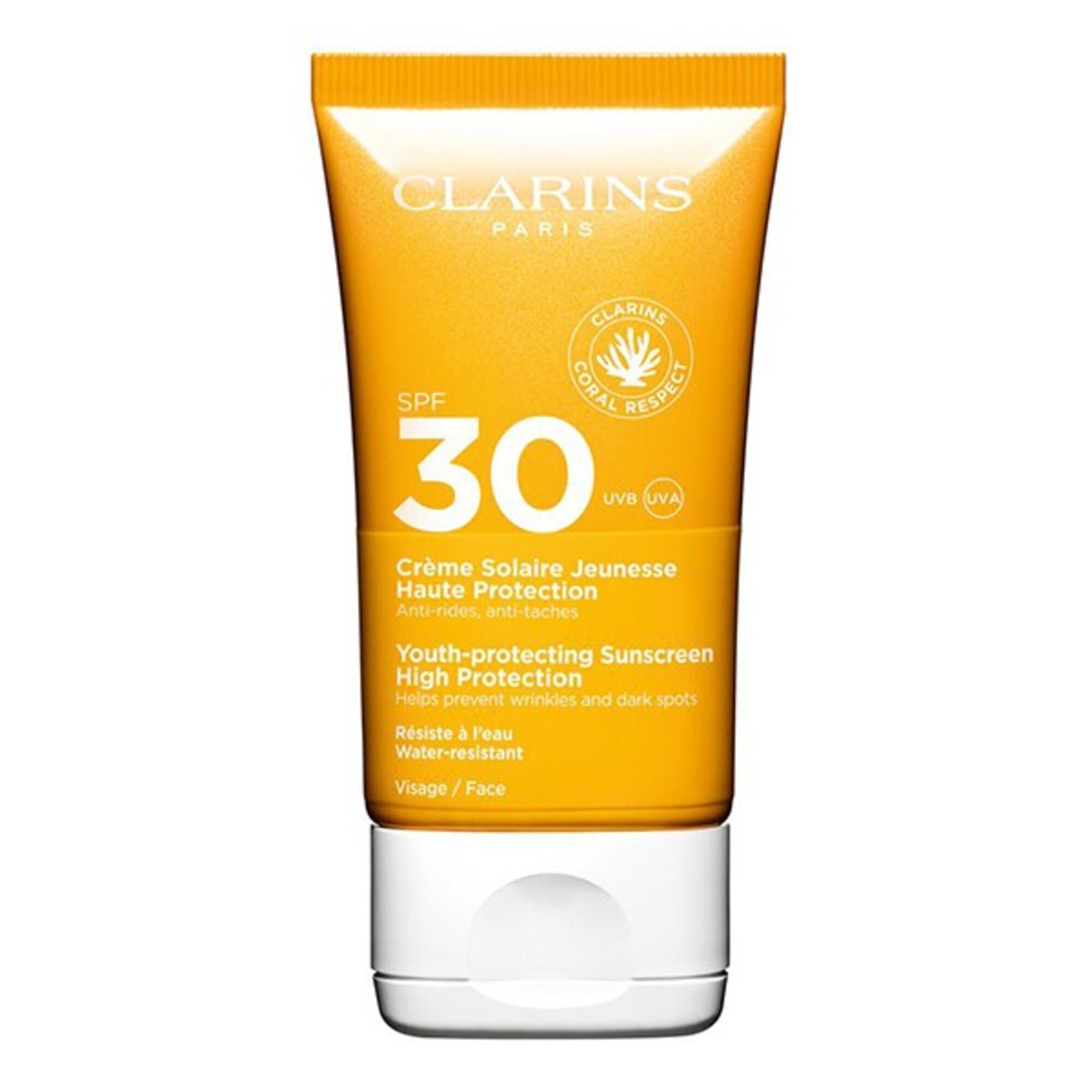 50 ML Clarins SUN CARE Crema protectie solara hidratanta SPF 30  Crema protectie solara hidratanta SPF 30