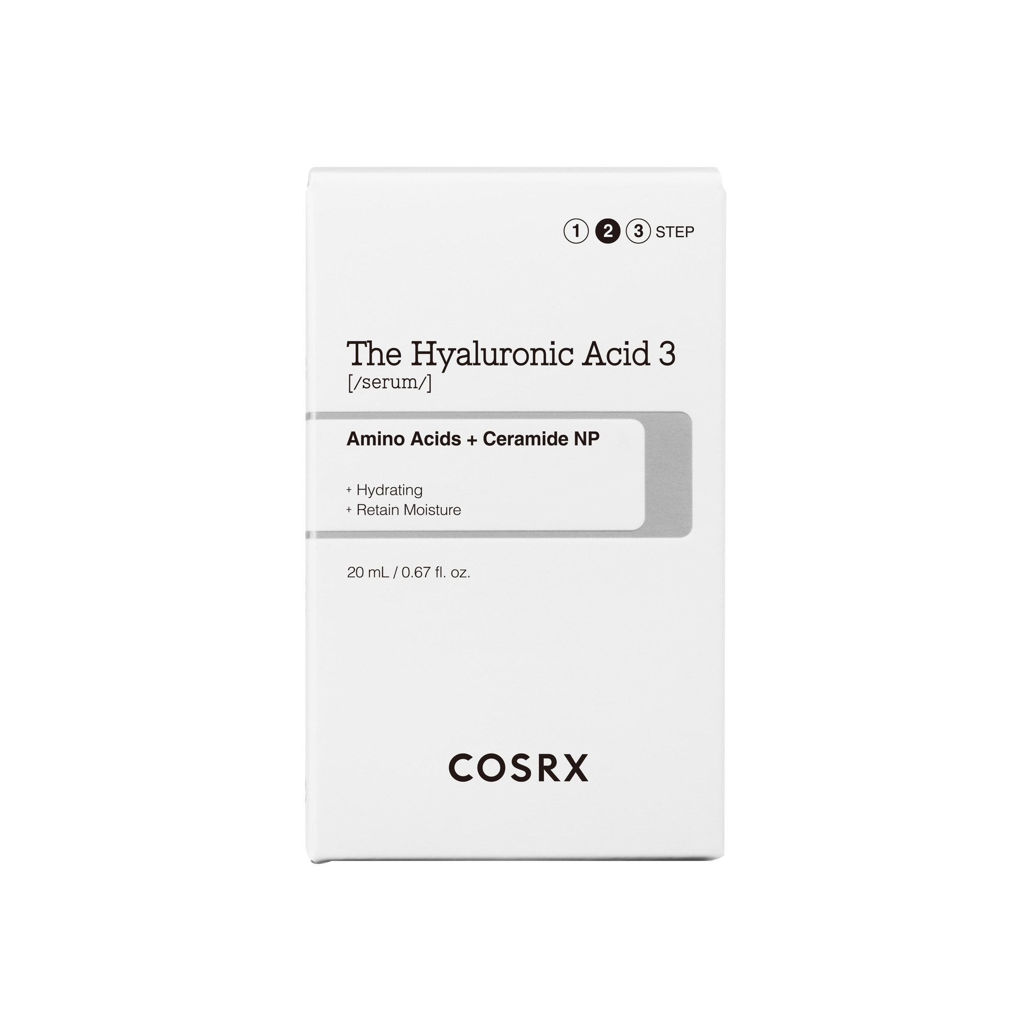 20 ML COSRX SKIN-CARE Ser pentru hidratarea tenului cu 3% The Hyaluronic Acid  2 of 3 Ser pentru hidratarea tenului cu 3% The Hyaluronic Acid