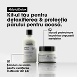 250 ML L'OREAL PROFESSIONNEL METAL DETOX Masca protectie depunere metale Serie Expert  2 of 3 Masca protectie depunere metale Serie Expert