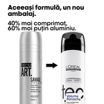 250 ML L'OREAL PROFESSIONNEL TECNI ART Spray fixativ cu pulbere uscata Savage Panache Pure  2 of 6 Spray fixativ cu pulbere uscata Savage Panache Pure