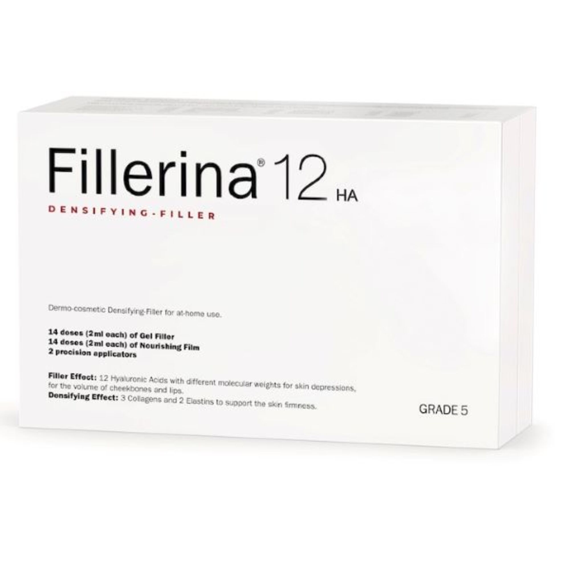 30+30 ML FILLERINA FILLERINA 12HA Tratament intensiv cu efect de umplere Densifying Filler Grad 5  Tratament intensiv cu efect de umplere Densifying Filler Grad 5