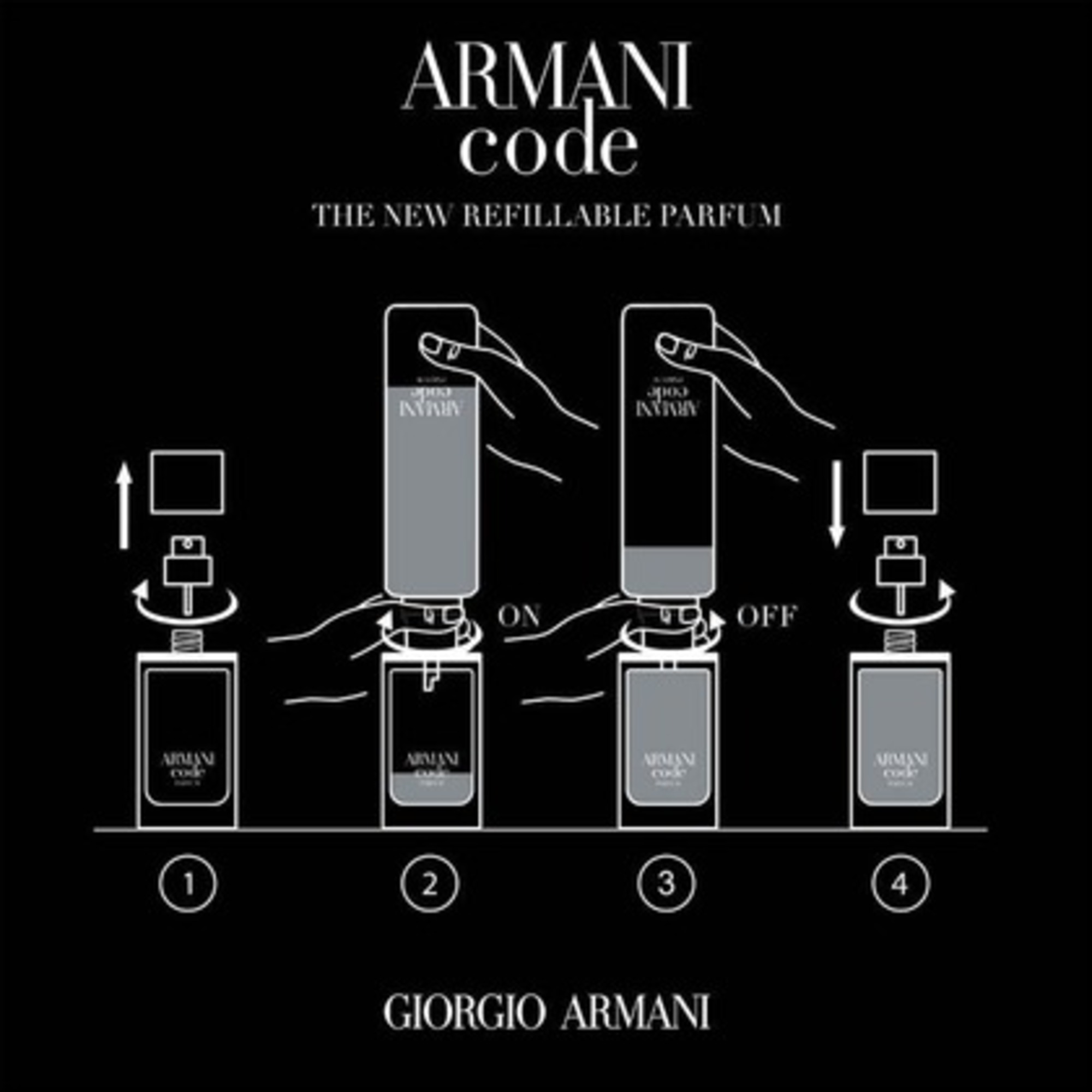 Armani Code Parfum Reincarcabil