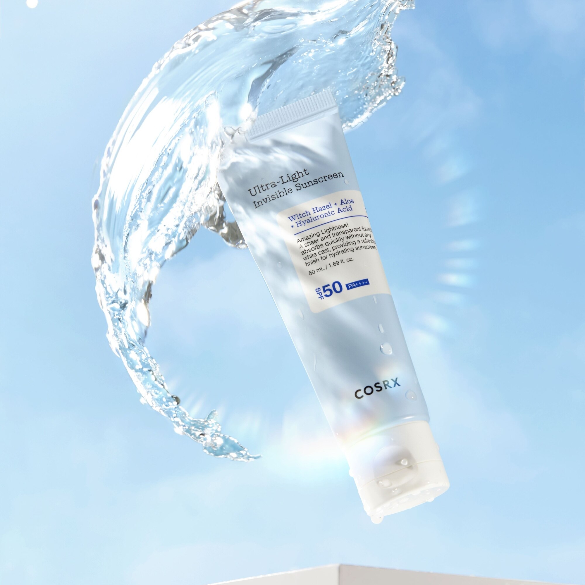 50 ML COSRX SKIN-CARE Crema pentru protectie solara cu SPF 50 PA++++ Ultra-Light Invisible Sunscreen  3 of 3 Crema pentru protectie solara cu SPF 50 PA++++ Ultra-Light Invisible Sunscreen