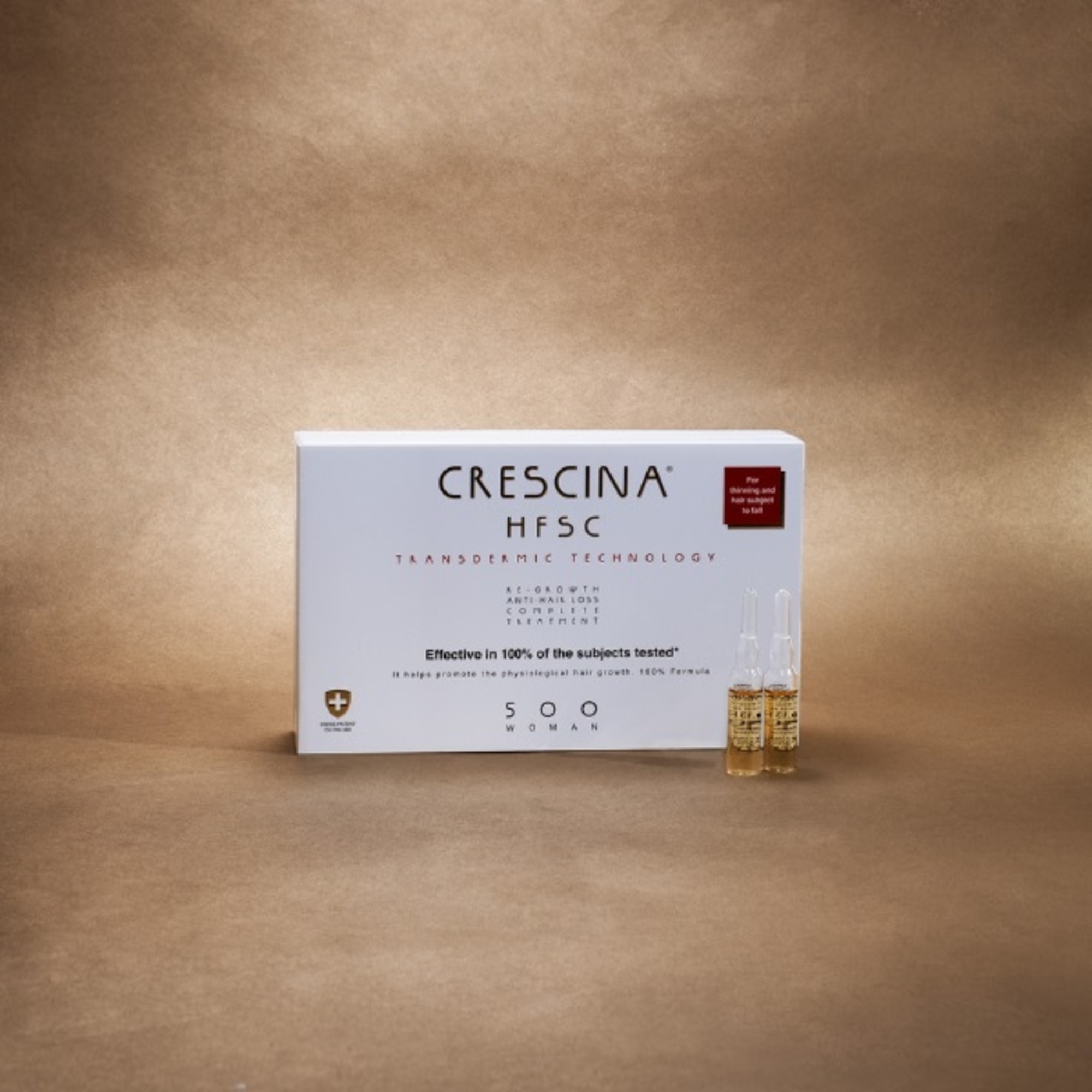 Tratament complet impotriva raririi si caderii parului pentru femei HFSC 500