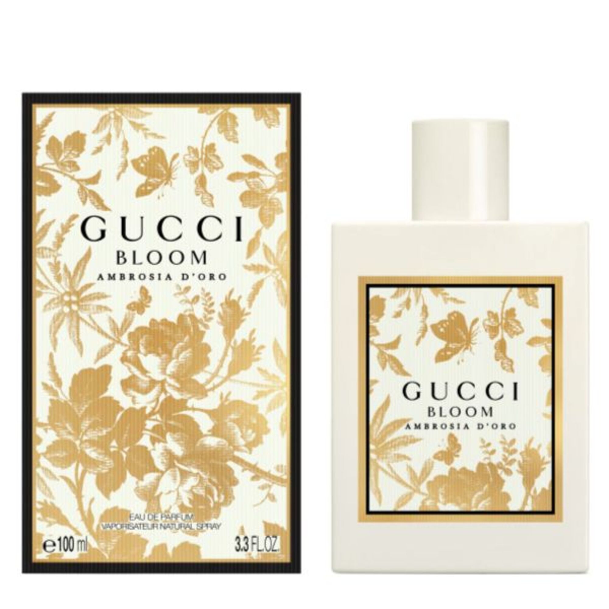 100 ML Gucci BLOOM Gucci Bloom Ambrosia D'Oro Apa de Parfum 1 of 3