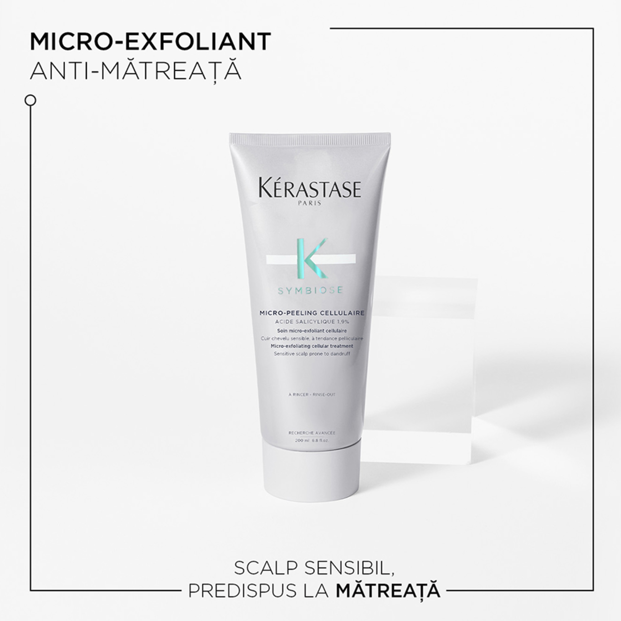 Micro exfoliant pentru scalp sensibil Micro Peeling Cellulaire