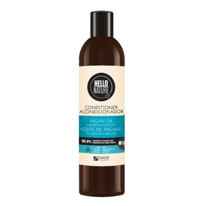 300 ML Hello Nature HAIR CARE Balsam de par Argan Oil  1 of 1 