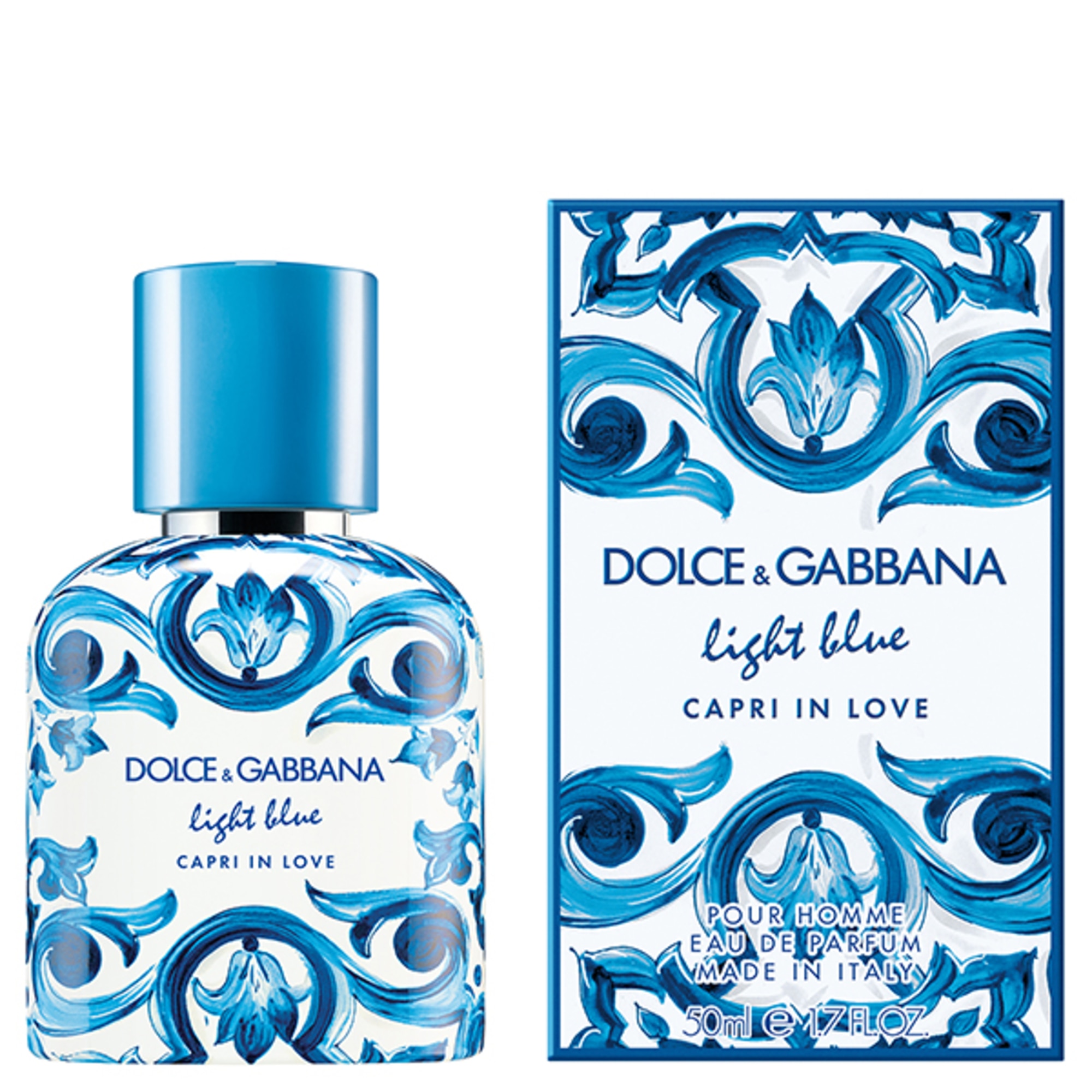 Light Blue Capri In Love Pour Homme Apa de Parfum
