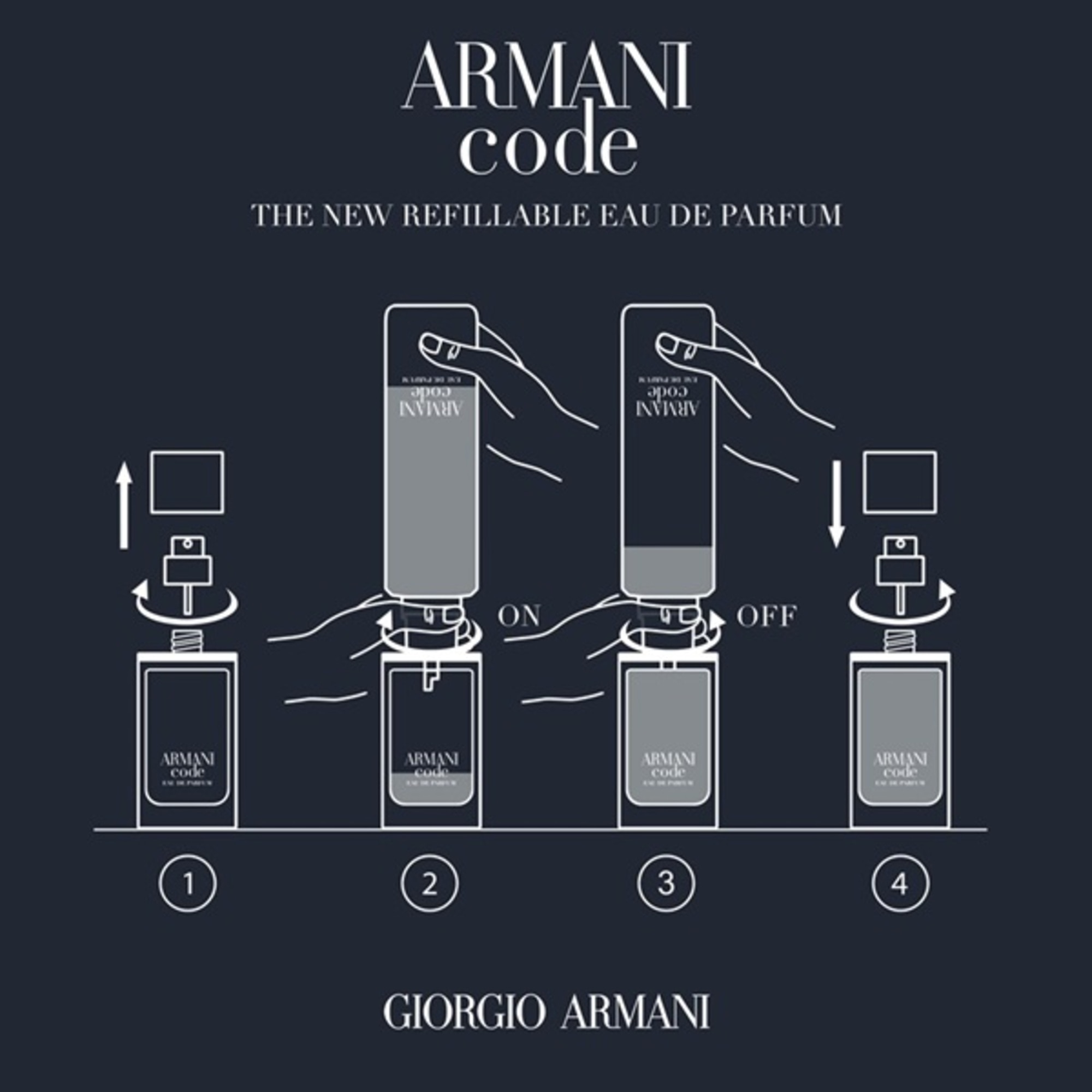 Armani Code Apa de Parfum rezerva