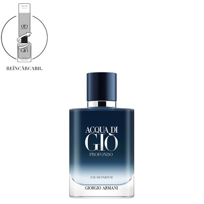 50 ML Armani ACQUA DI GIO Acqua di Gio Profondo Apa de Parfum reincarcabila 1 of 2