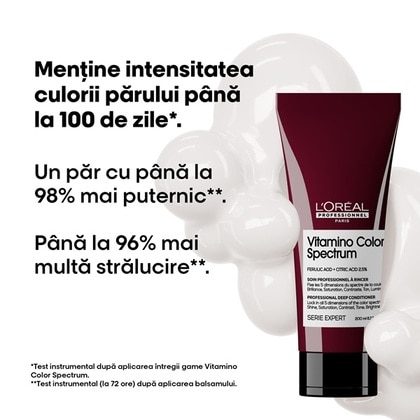 Balsam pentru par vopsit pentru fixarea culorii