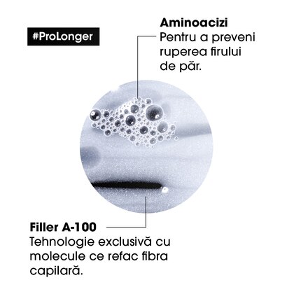 Sampon profesional pentru fortifierea parului lung Serie Expert