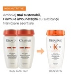 250 ML Kerastase NUTRITIVE Sampon hidratant pentru par uscat Bain Satin  7 of 8 Sampon hidratant pentru par uscat Bain Satin