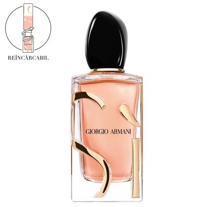 100 ML Armani SI INTENSE Si Intense Apa de Parfum reincarcabil 1 of 3
