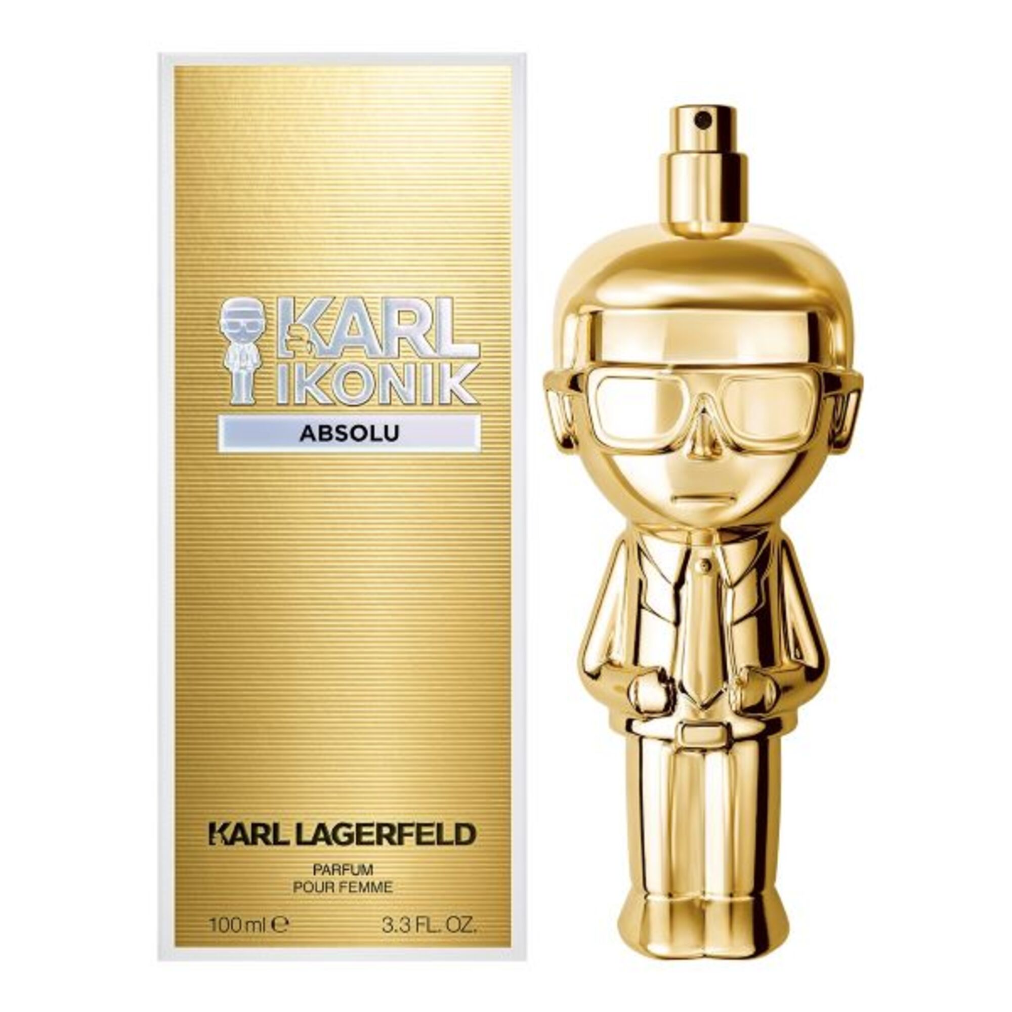 100 ML KARL LAGERFELD IKONIK Ikonik Absolu Woman Parfum  1 of 5 