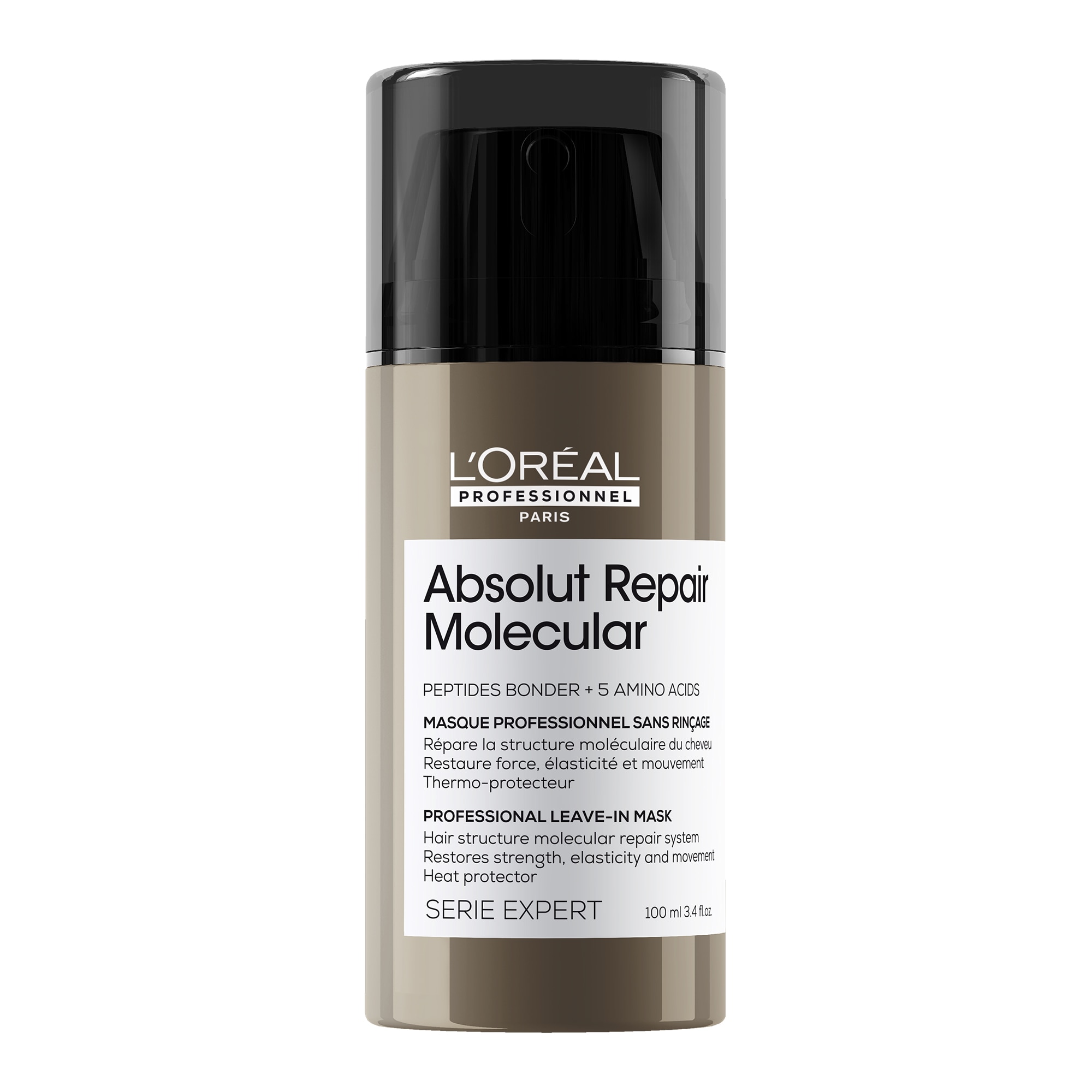 100 ML L'OREAL PROFESSIONNEL ABSOLUT REPAIR MOLECULAR Crema pentru par deteriorat  Crema pentru par deteriorat